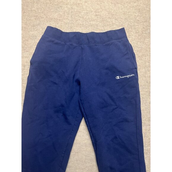 Champion Blue Pull On Activewear Jogger Sweatpants Men's Large - Picture 2 of 8